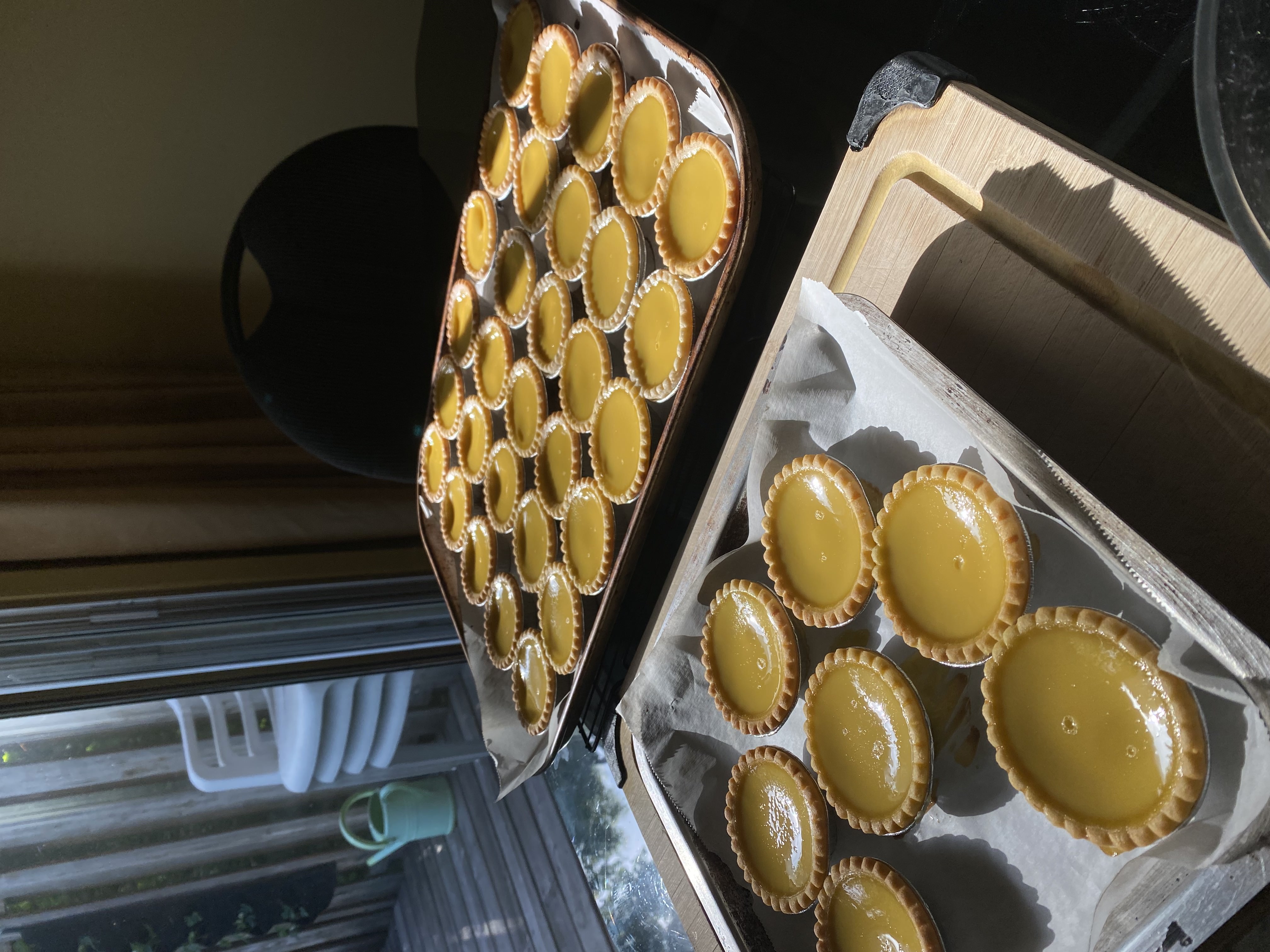 Freshly baked desserts